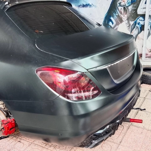   Mercedes C180 Wrap Đổi Màu 